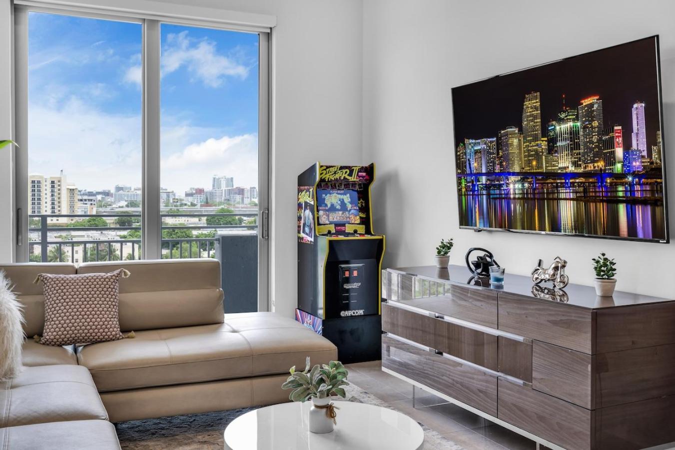 Apartament Urban Escape 3 Bed Unit Near Brickell And Wynwood Miami Zewnętrze zdjęcie