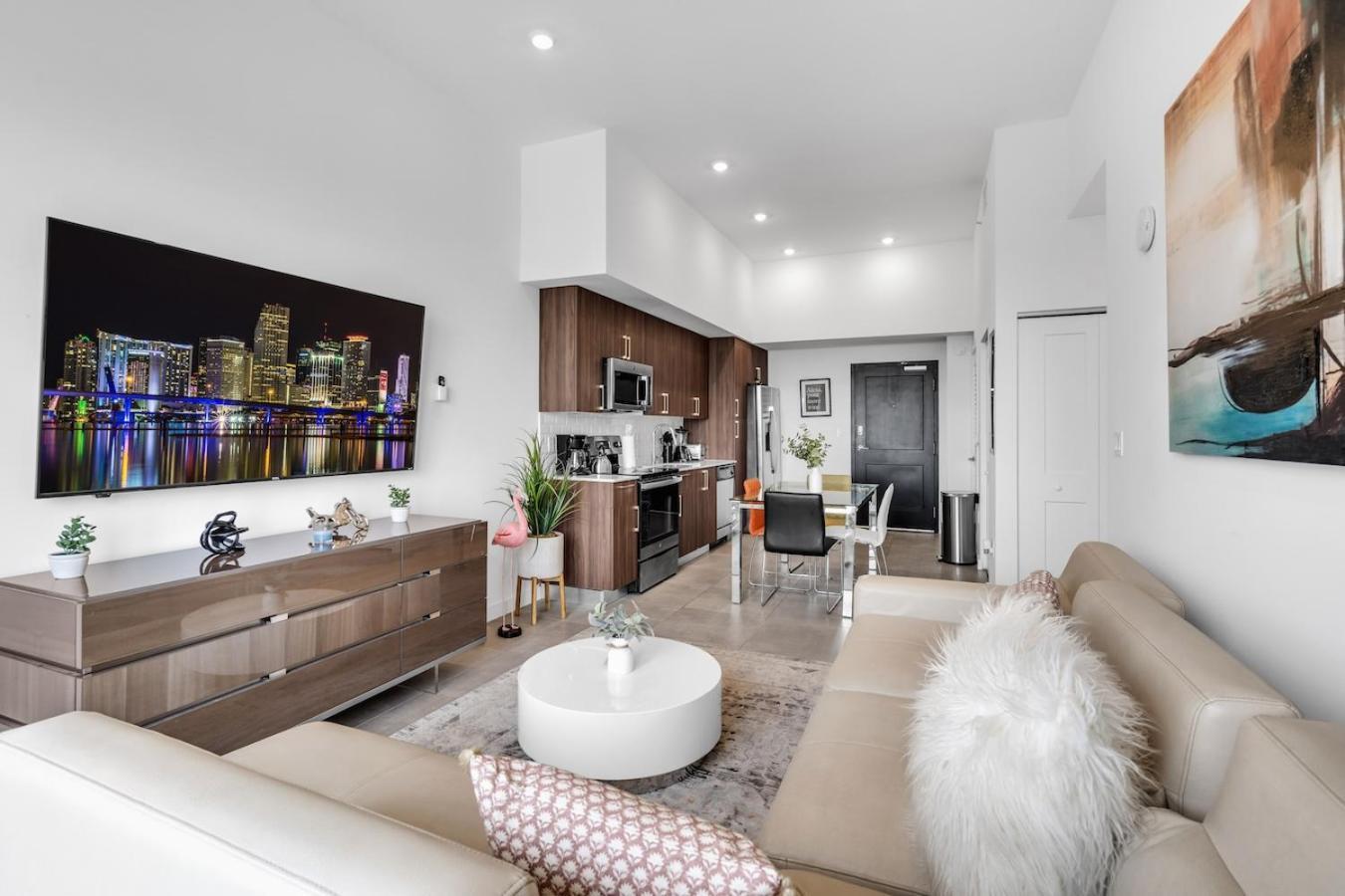 Apartament Urban Escape 3 Bed Unit Near Brickell And Wynwood Miami Zewnętrze zdjęcie