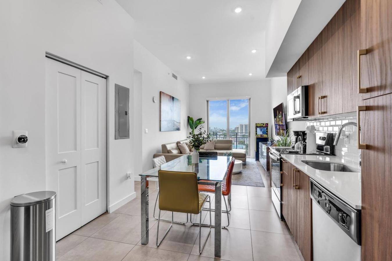 Apartament Urban Escape 3 Bed Unit Near Brickell And Wynwood Miami Zewnętrze zdjęcie